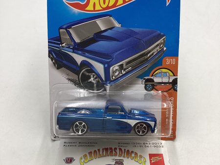 2016 Hot wheels #143 67 Chevy C10 Blue 6B Online Sale