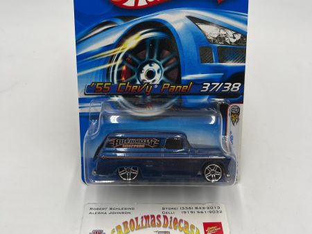 2006 Hot Wheels First Editions #037 55 Chevy Panel Blue Discount