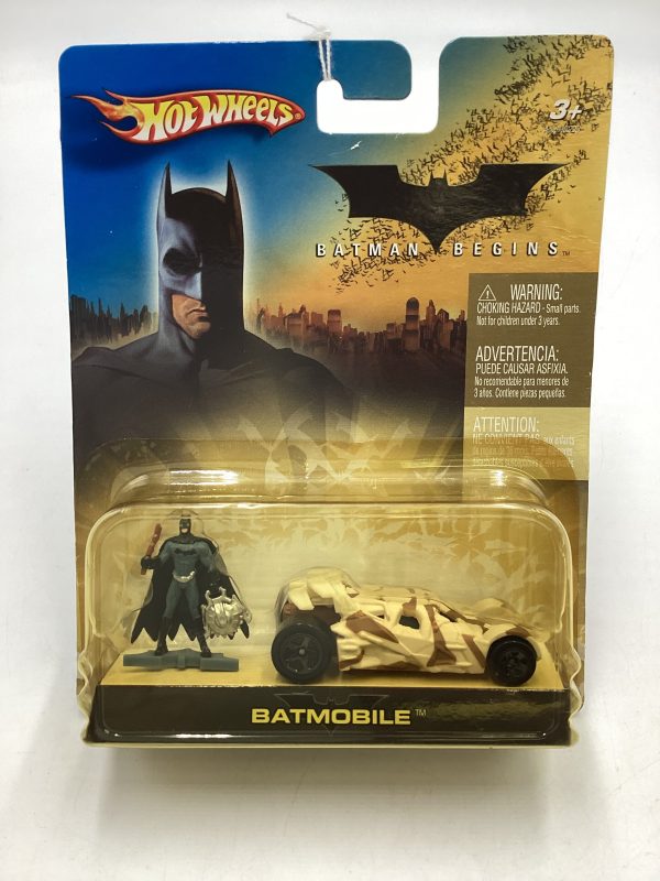 2005 Hot Wheels Batman Begins Camo Batmobile Fashion