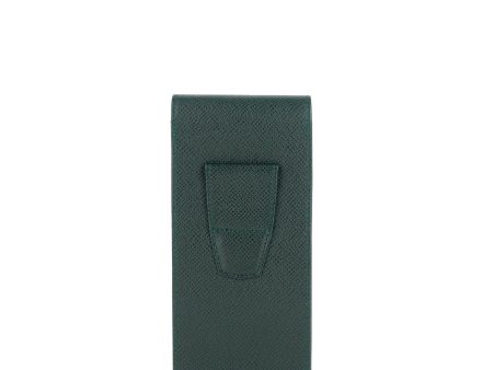 LOUIS VUITTON Green Taiga Leather Pen Holder Online