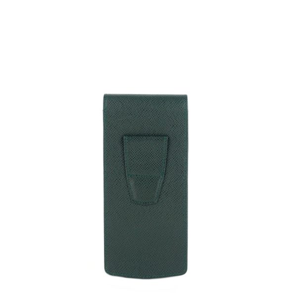 LOUIS VUITTON Green Taiga Leather Pen Holder Online