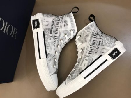 Christian Dior B23 Newspaper HIGH-TOP SNEAKER Supply