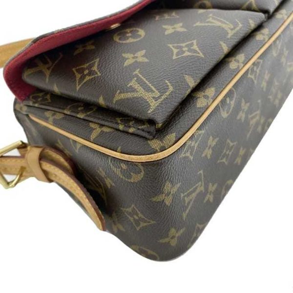 LOUIS VUITTON Bag Vibasite MM Brown Beige Monogram M51164 Canvas Nume Leather DU0084  Handbag LV on Sale