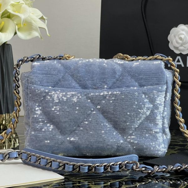 Chanel 19 sequin Flap Bag Fashion