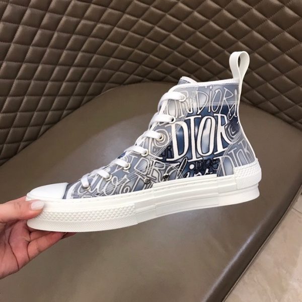 Christian Dior B23 CANVAS HIGH-TOP SNEAKER Fashion