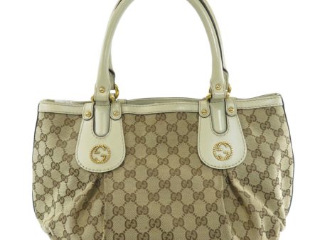 Gucci 506631 GG Tote Bag Canvas Ladies GUCCI Supply