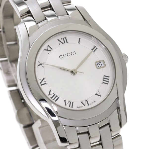 Gucci 5500M Watch Stainless Steel   SS Men s GUCCI Sale