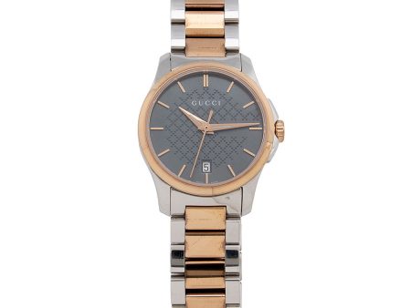 Gucci 2-Tone G-Timeless Watch Online Hot Sale