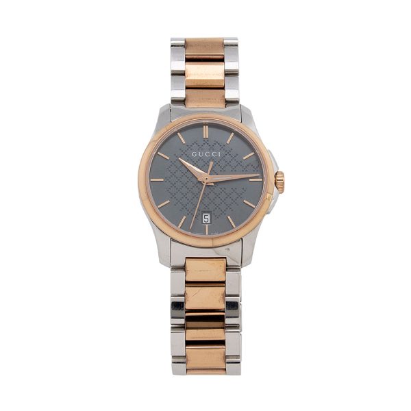 Gucci 2-Tone G-Timeless Watch Online Hot Sale