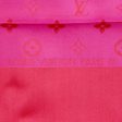 LOUIS VUITTON  silk scarf monogram pink 100% Discount