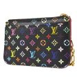 LOUIS VUITTON★ 2012 POCHETTE CLES COIN CASE MULTICOLOR M93735 ao32731 Hot on Sale