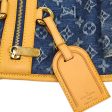 LOUIS VUITTON★ FLAT SHOPPER HAND TOTE BAG MONOGRAM DENIM M95018 92672 For Cheap