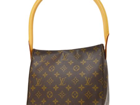 LOUIS VUITTON★ LOOPING MM HAND BAG MONOGRAM M51146 ao33183 Online Sale