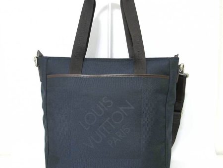 LOUIS VUITTON Bag Jongleur Blue Ocean Navy Tote Shoulder Crossbody 2way Men s Damierjean N48089 LOUISVUITTON Sale