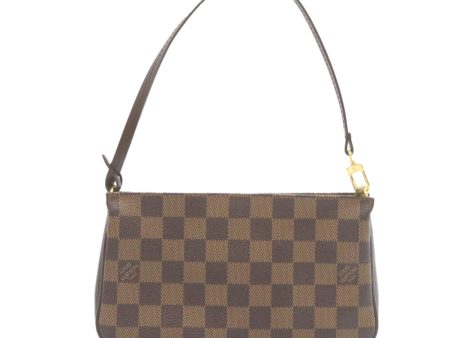 LOUIS VUITTON Damier Ebene Navona Accessory Pouch N51983 LV Auth 27452A on Sale