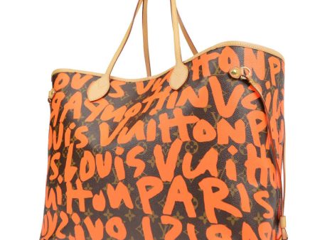 LOUIS VUITTON★ 2009 NEVERFULL GM MONOGRAM GRAFFITI M93702 76883 Online now