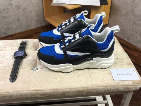 Christian Dior B22 Black Blue Sneaker Supply