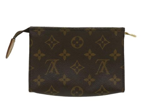 LOUIS VUITTON Monogram Poche Toilette 15 Pouch M47546 LV Auth ki2185 For Cheap