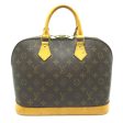 Louis Vuitton Alma Ladies Handbag M51130 Monogram Brown For Cheap