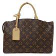 LOUIS VUITTON Bag Monogram Women s Handbag Shoulder 2way Petit Palais PM M45900 Brown For Cheap