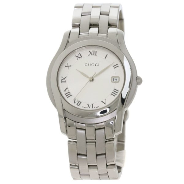 Gucci 5500M Watch Stainless Steel   SS Men s GUCCI Sale