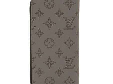 LOUIS VUITTON M81384 Zippy Vertical Monogram Shadow Long Wallet Canvas Men s Sale