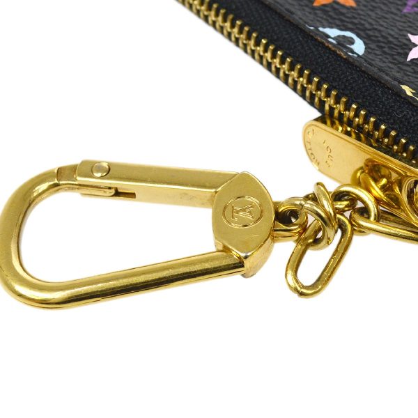 LOUIS VUITTON★ 2012 POCHETTE CLES COIN CASE MULTICOLOR M93735 ao32731 Hot on Sale