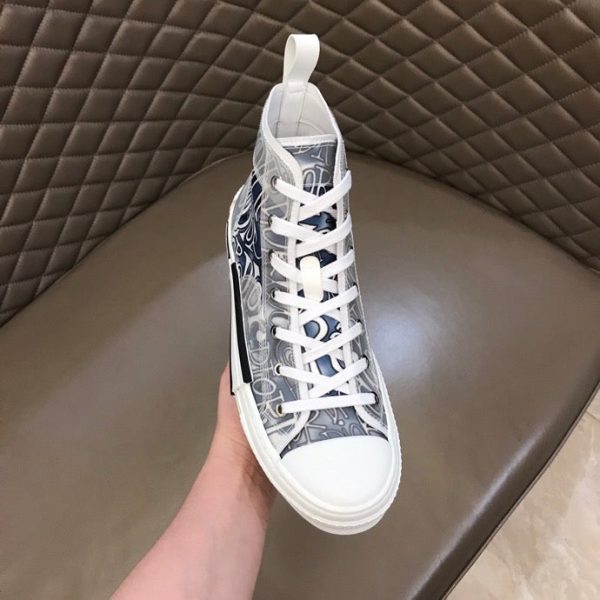 Christian Dior B23 CANVAS HIGH-TOP SNEAKER Fashion