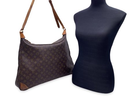 LOUIS VUITTON Vintage Monogram Canvas Boulogne 50 Xl Shoulder Bag For Sale