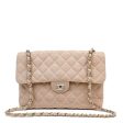 Chanel Gingham Fabric Maxi Flap Bag Online