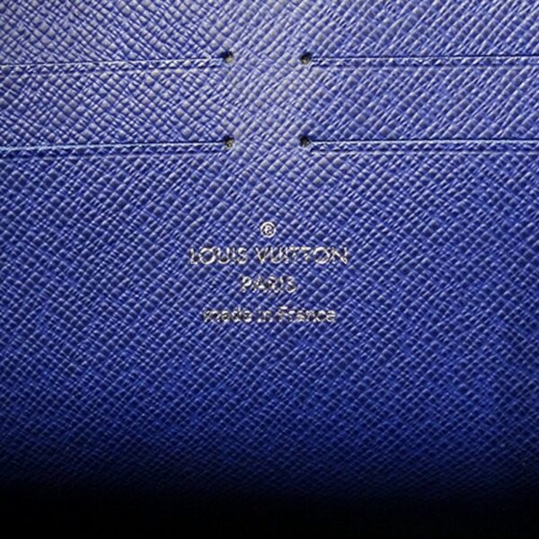 LOUIS VUITTON Bag Taiga Men s Clutch Second Pochette Voyage MM Cobalt M30575 Blue Hot on Sale