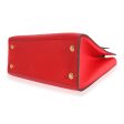 LOUIS VUITTON Rouge & Black Calfskin City Steamer MM Supply