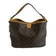 LOUIS VUITTON - Monogram Canvas Delightful PM - Brown Shoulder Bag For Sale