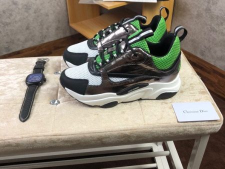 Christian Dior B22 Green Gray Sneaker Fashion