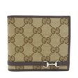 Gucci 245773 GG bi-fold wallet canvas leather men s Supply