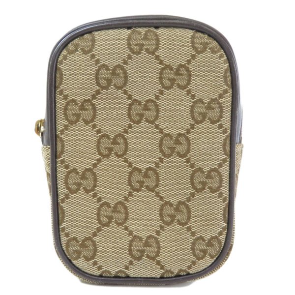 Gucci 115249 GG Accessory Pouch Canvas Ladies Discount