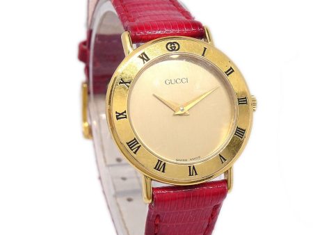 GUCCI 3000.2.L Quartz Watch ao27853 Discount