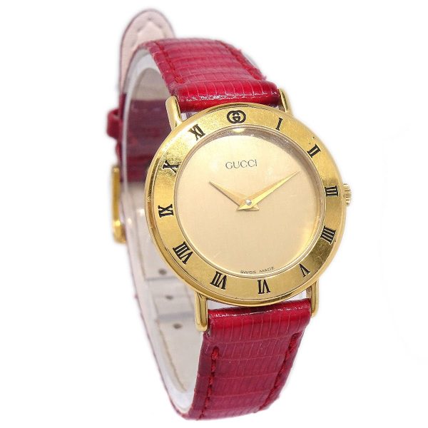 GUCCI 3000.2.L Quartz Watch ao27853 Discount