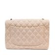 Chanel Gingham Fabric Maxi Flap Bag Online