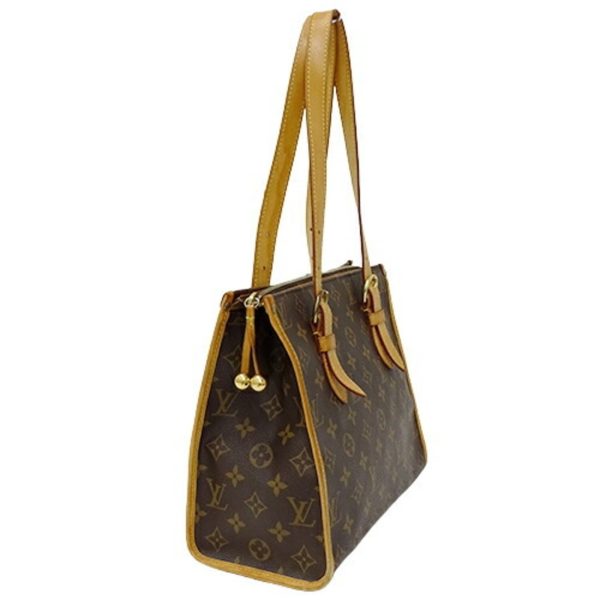 LOUIS VUITTON Bag Monogram Women s Tote Shoulder Popin Cool M40007 Brown Cheap