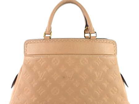 LOUIS VUITTON Vosges MM Monogram Empreinte Leather Bag For Discount