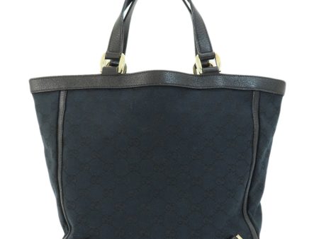 GUCCI 130739 GG Handbag Canvas Ladies Fashion