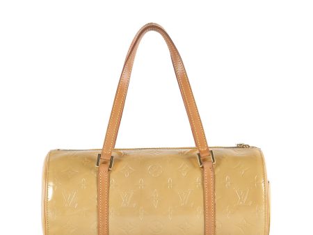 LOUIS VUITTON Yellow Monogram Vernis Papillon 30 Bedford Vintage Bag Fashion