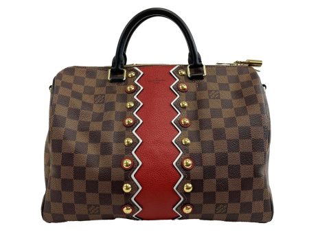 LOUIS VUITTON - LV Damier Ebene Karakoram Speedy Bandouliere 30 w  Strap Hot on Sale