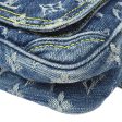 LOUIS VUITTON★ BUM BAG WAIST POUCH INDIGO MONOGRAM DENIM M95347 ao32927 Fashion