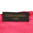 LOUIS VUITTON  silk scarf monogram pink 100% Discount