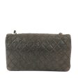 Chanel Metallic Black and Gold Crystal Flap Bag Supply