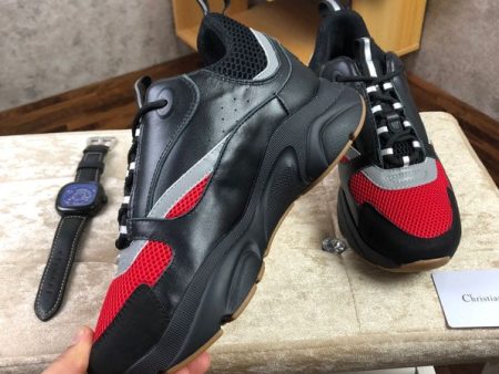 Christian Dior B22 Black And Red Sneaker Supply