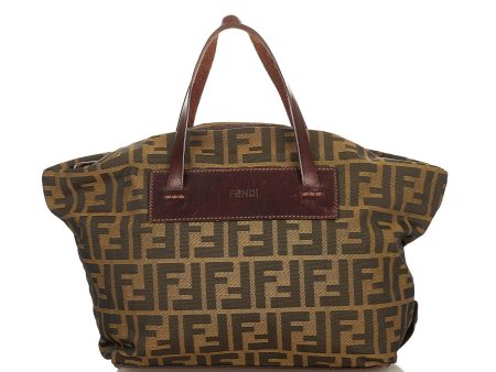 Fendi Zucca Canvas Tote Bag For Sale