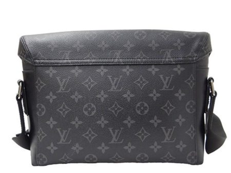 LOUIS VUITTON Bag Monogram Eclipse Men s Shoulder Voyage PM M40511 Gray Black Online Sale